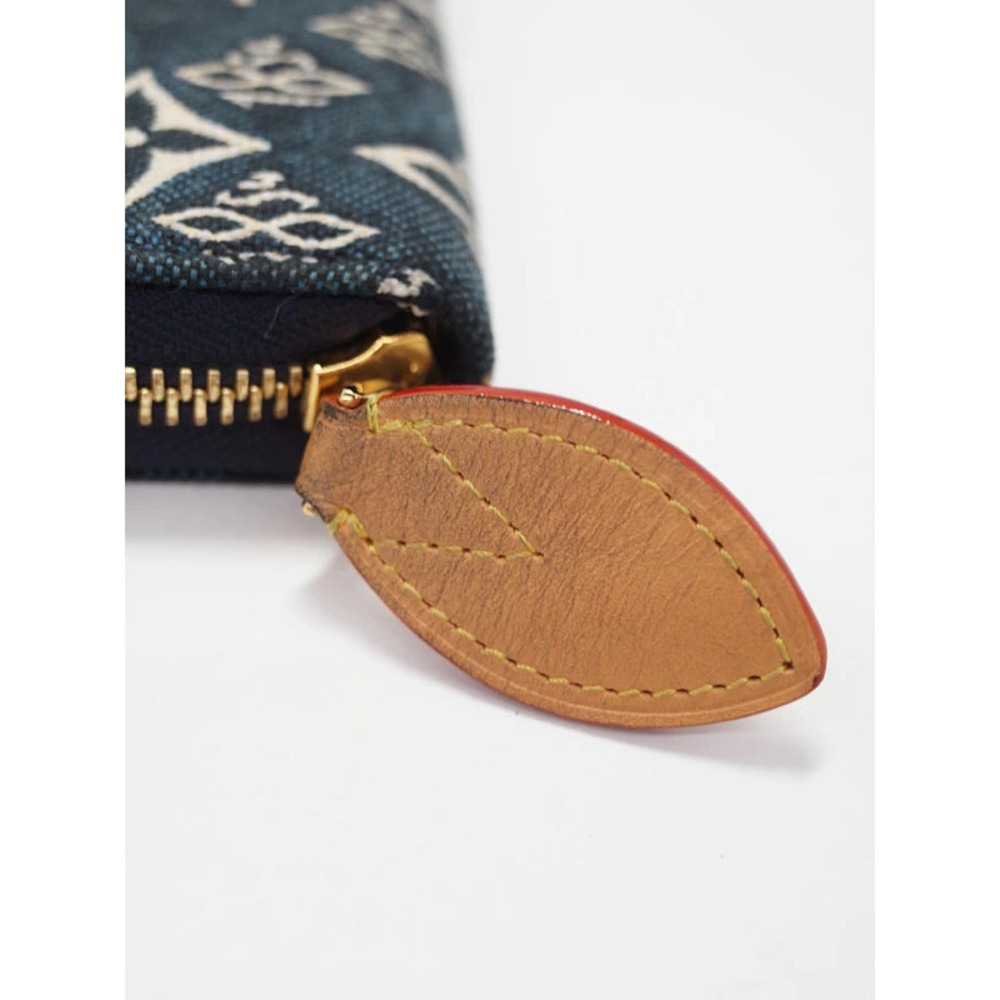 Louis Vuitton Jacquard Monogram Zipper Round 1984 Since Zippy Wallet Long - Picture 6 of 9